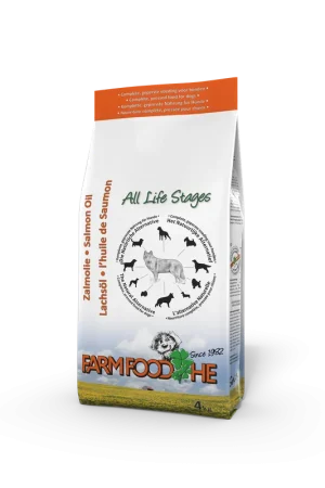 Farm Food hondenvoer HE Zalmolie 4 kg Direct Verzonden