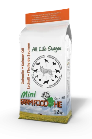 Farm Food hondenvoer HE Zalmolie Mini 12 kg Lage Kosten