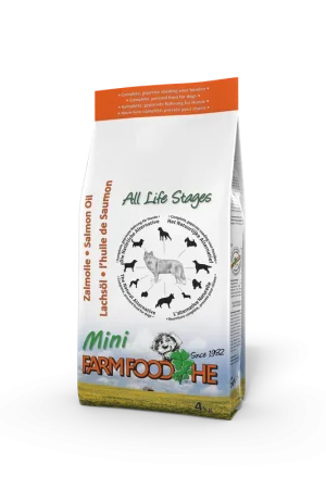 Korting Farm Food hondenvoer HE Zalmolie Mini 4 kg