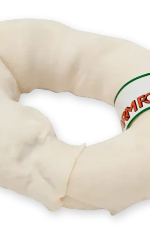 Farm Food Rawhide Dental ring M Direct Verzonden