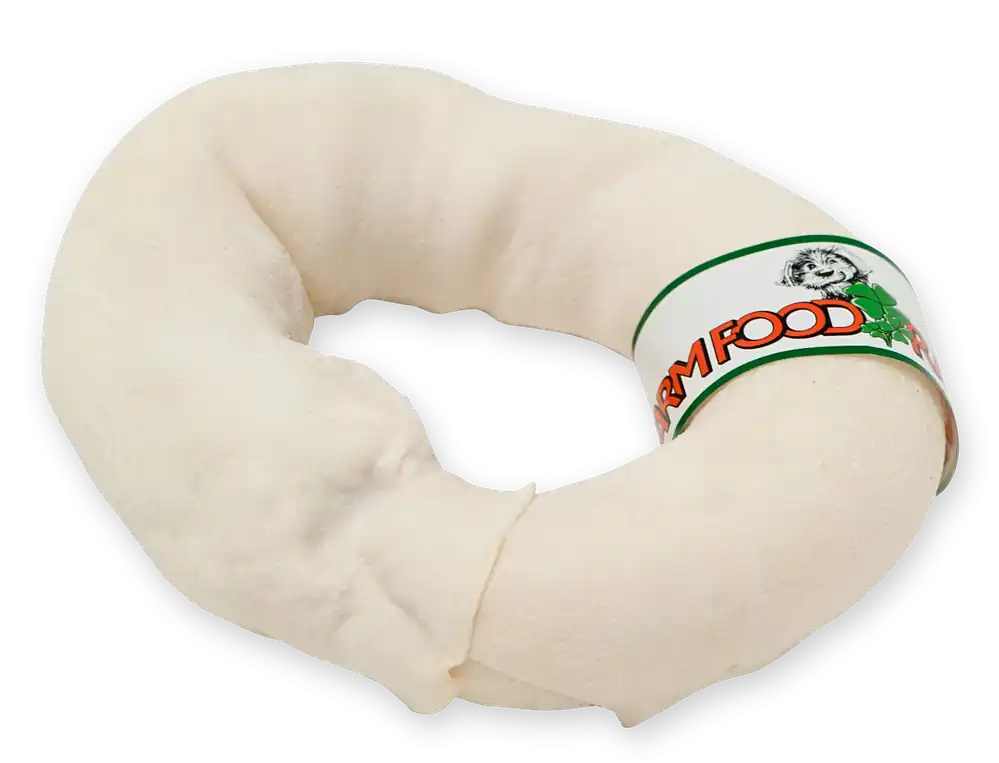 Farm Food Rawhide Dental ring M Direct Verzonden