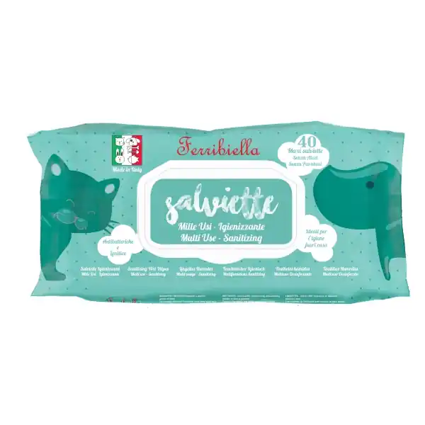 Ferribiella Wet Wipes Milleusi 40 st Beperkt Aanbod