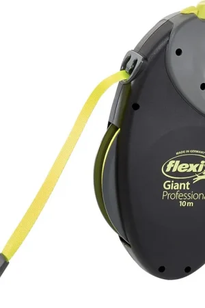 Rechtstreeks Van De Fabrikant Flexi Giant Neon Professional band geel 10 mtr