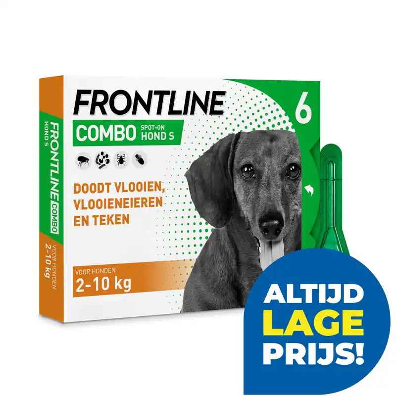 Voordeelprijs Frontline Combo S 6 pipetten
