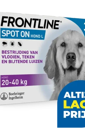 Alleen Vandaag Frontline Spot On L 20-40 kg 3 pip