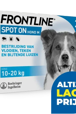 Laatste Versie Frontline Spot On M 10-20 kg 3 pip