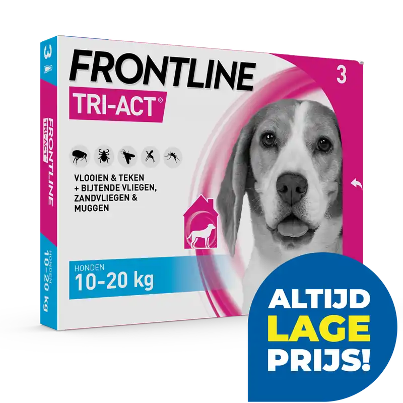 Korting Frontline Tri-Act M 10-20 kg 3 pip