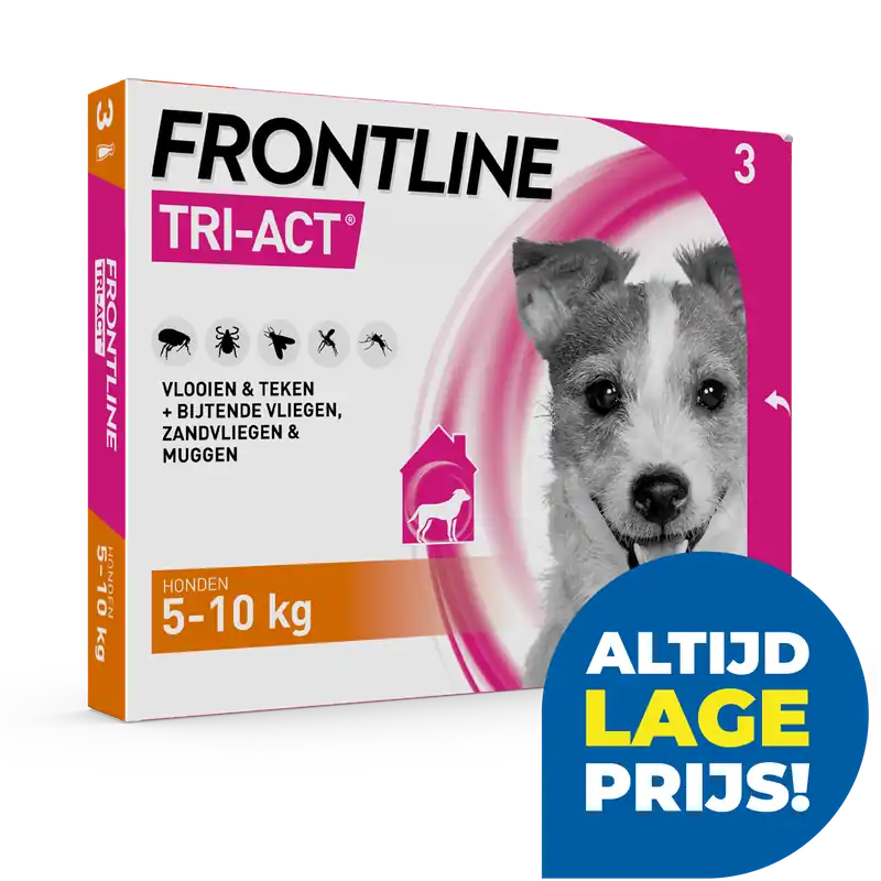 Direct Beschikbaar Frontline Tri-Act S 5-10 kg 3 pip