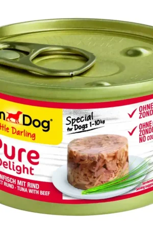 GimDog hondenvoer Little Darling Pure Del. tonijn/rund 85 gr Actieprijs