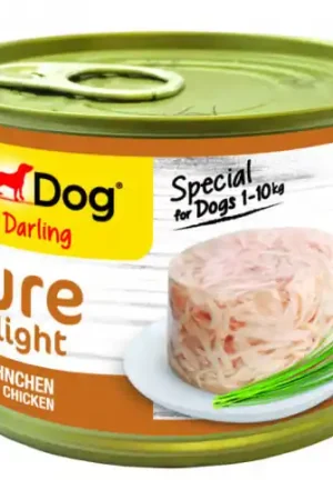Direct Beschikbaar GimDog hondenvoer Little Darling Pure Delight kip 85 gr