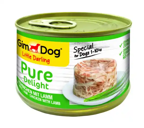 GimDog hondenvoer Little Darling Pure Delight kip/lam 150 gr Gecertificeerd