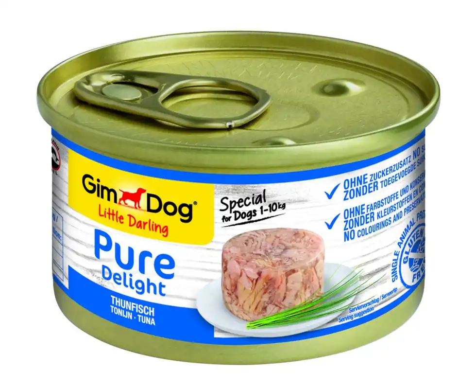 GimDog hondenvoer Little Darling Pure Delight tonijn 85 gr Aanbieding