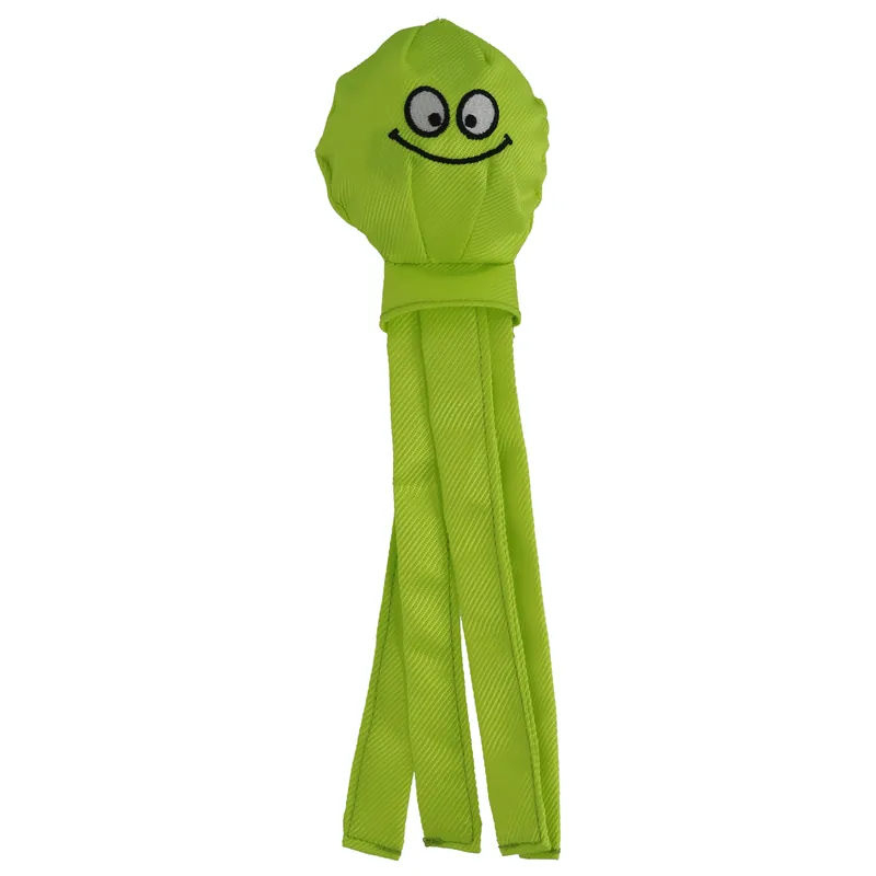 Superprijs Hondenspeelgoed Octofloat Smiley met Piep Groen 30 cm