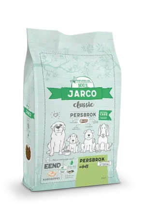 Speciale Aanbieding Jarco hondenvoer Classic persbrok Adult eend 15 kg