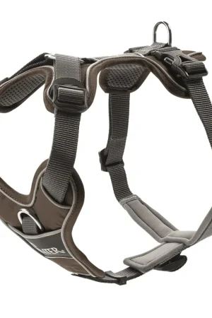 Hunter hondentuig Divo Bruin/Grijs Veilige Betaling