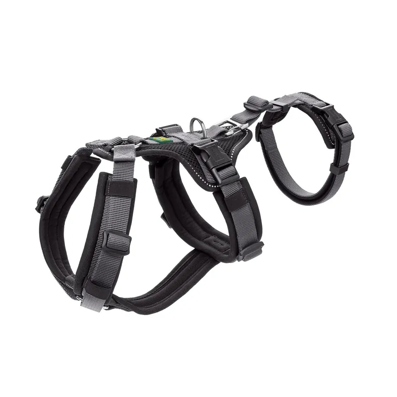 Hoge Kwaliteit Hunter Hondentuig Safety Maldon Zwart/Grijs