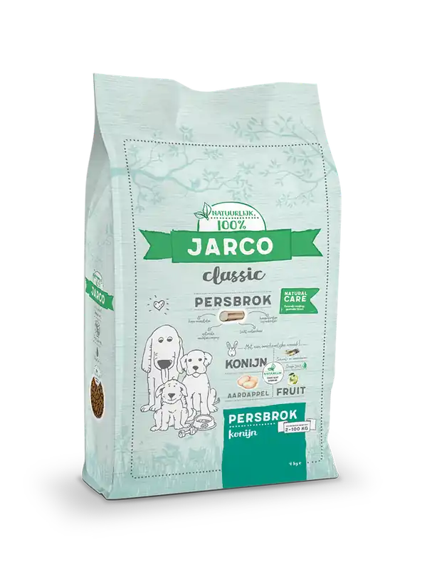 Koopje Jarco hondenvoer Classic persbrok konijn 12,5 kg