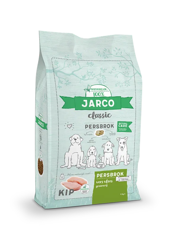 Jarco hondenvoer Classic persbrok Vers Vlees 4 kg Koop Vandaag