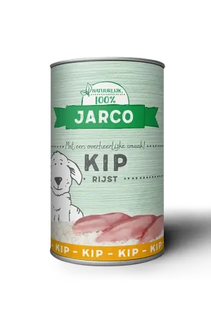 Speciale Aanbieding Jarco Hondenvoer Kip/Rijst 400 gr