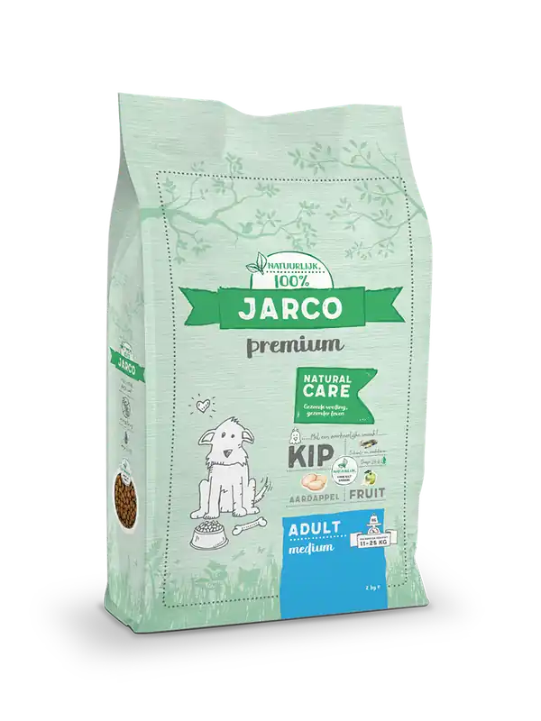 Jarco hondenvoer Medium Adult kip 2 kg Hoge Kwaliteit