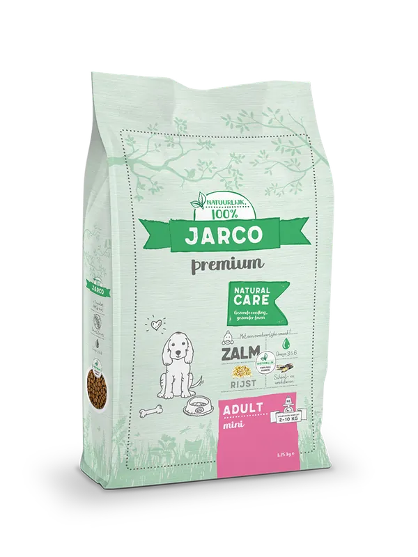 Speciale Aanbieding Jarco hondenvoer Mini Adult zalm 1,75 kg
