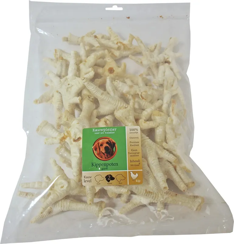 Seizoensaanbieding Kippenpoten gepoft500 gr