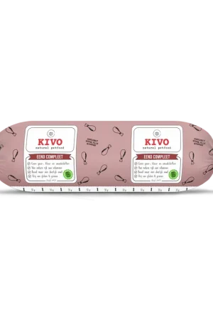 Express Levering Kivo Hondenvoer Eend Compleet 500 gr