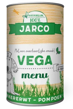 Merkproduct Jarco Hondenvoer Vega Menu 400 gr