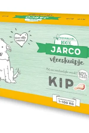Jarco hondenvoer Vleeskuipjes Kip 2 x 150 gr Speciale Aanbieding
