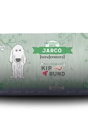 Jarco hondenworst Giant Kip/Rund 750 gr Fabrieksprijs