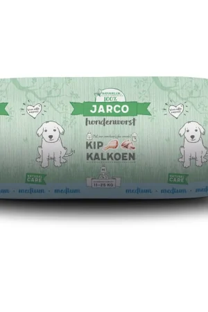 Jarco hondenworst Medium Kip/Kalkoen 450 gr Weekendaanbieding
