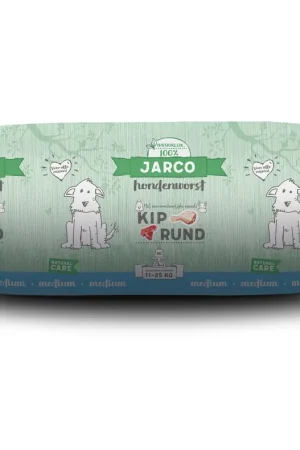 Betaalbaar Jarco hondenworst Medium Kip/Rund 450 gr