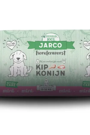 Jarco hondenworst Mini Kip/Konijn 250 gr Beperkt Aanbod