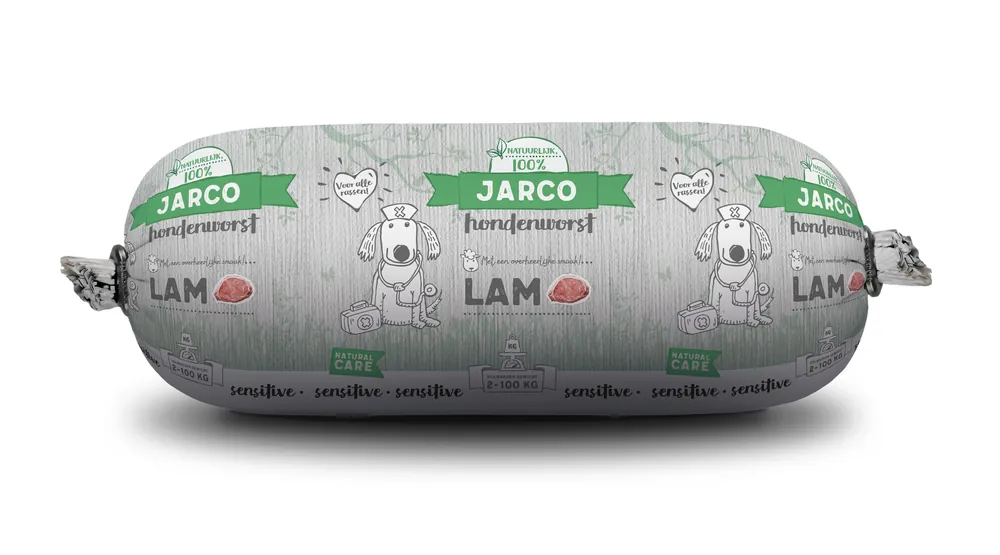 Jarco hondenworst Mini Lam 250 gr Laatste Versie