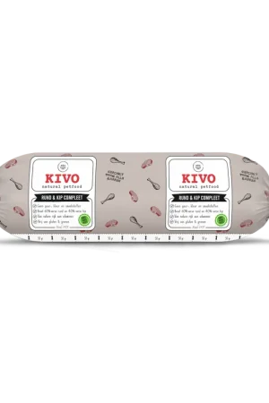 Kivo Hondenvoer Rund & Kip Compleet 500 gr Aanbieding