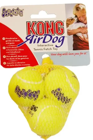 Alleen Vandaag Kong AirDog Squeakair tennisbal 3 st