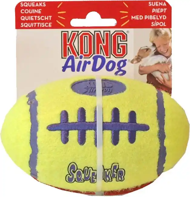 Snelle Levering Kong AirDog Squeaker football M