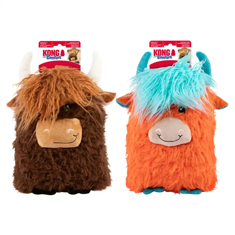 Lage Kosten Kong Comfort Jumbo Highland Cow Assorti XL