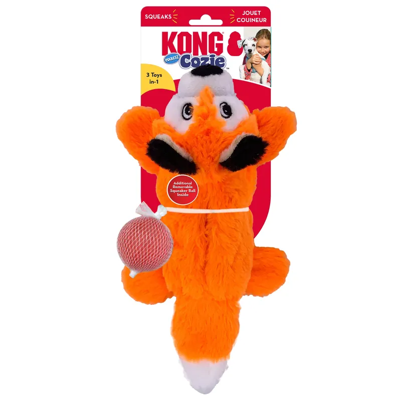 Fabrieksprijs Kong Cozie Pocketz Fox M