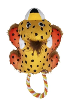 Hete Deal Kong Cozie Tuggz Cheetah S/M