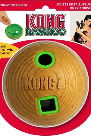 Tijdelijk Beschikbaar Kong Feeder Ball Bamboo Medium