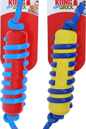 Goedkoop Kong Jaxx Brights Stick met Touw Assorti L