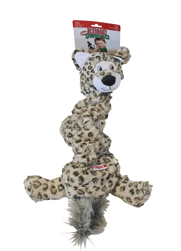 Exclusieve Aanbieding Kong Jumbo Stretchezz Snow Leopard