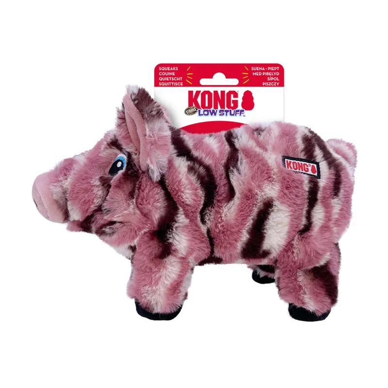 Kong Low Stuff Stripes Pig M Seizoensaanbieding