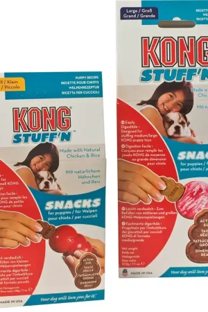 Kong Puppy Snacks L kip/rijst 312 gr Shop Nu