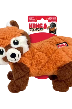 Favoriet Kong Scampers Red Panda M