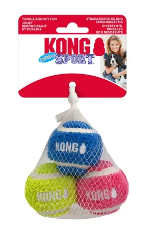 Kong Sport Softies Balls Assorti 3 st S Bestel Nu