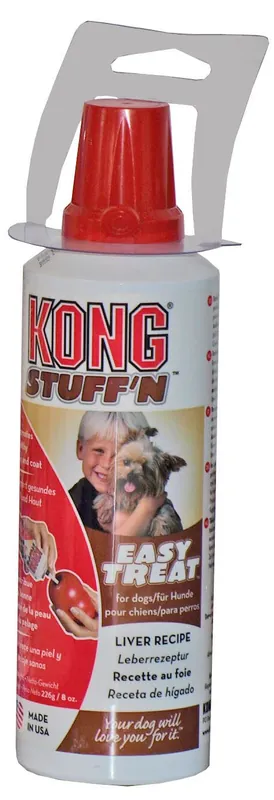 Kong spuitbus Stuff‘n Easy Treat liver Weekendaanbieding