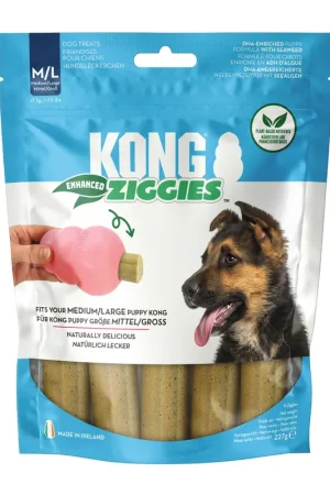 Kong Ziggies Enhanced Puppy M/L Hete Deal