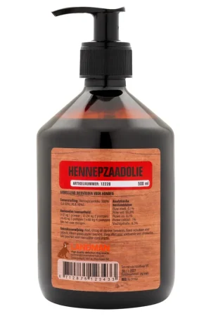 Landman Hennepzaadolie 500 ml Op = Op